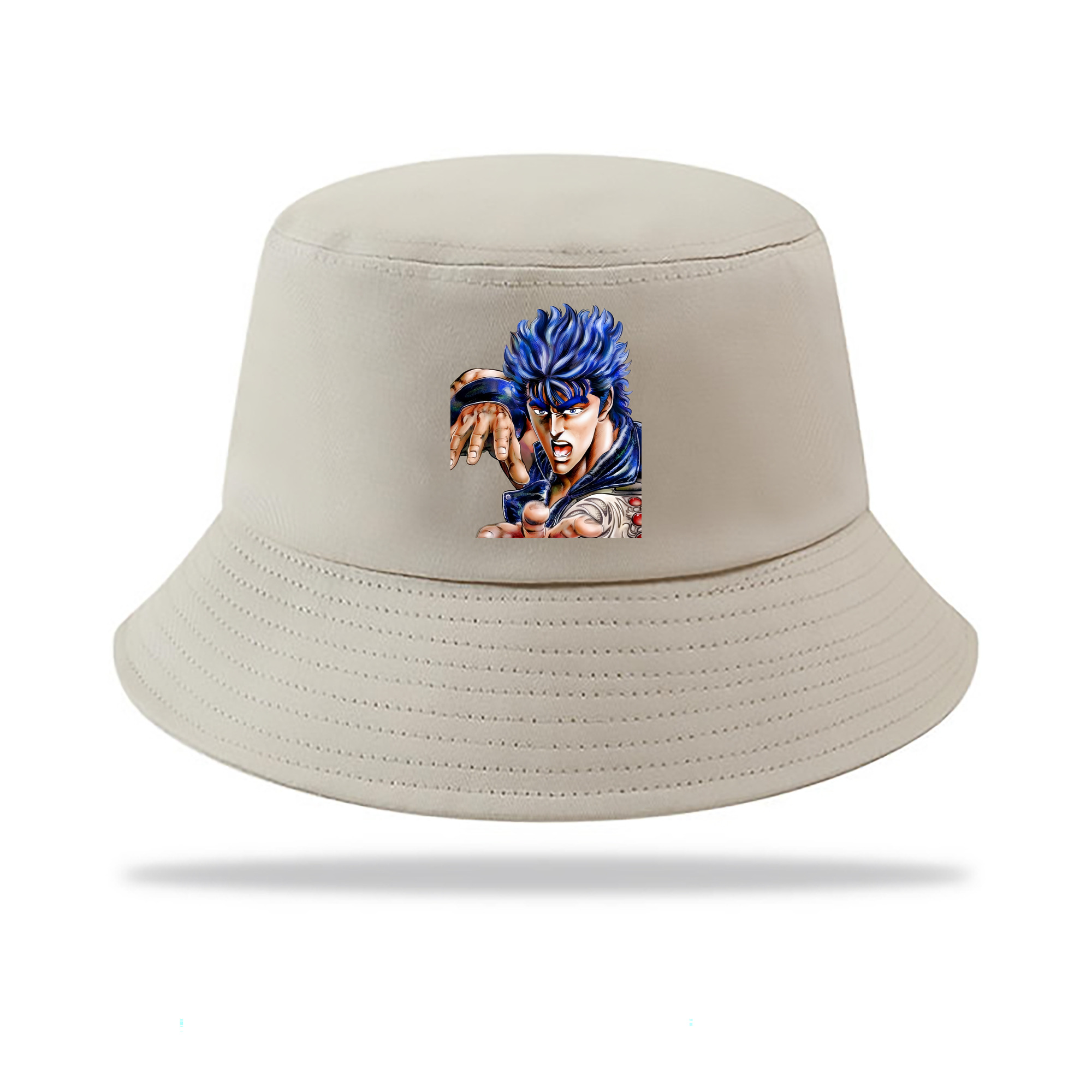 （画像用） 北斗の拳 Fist of the North Star アウトドア日除けバケットハット